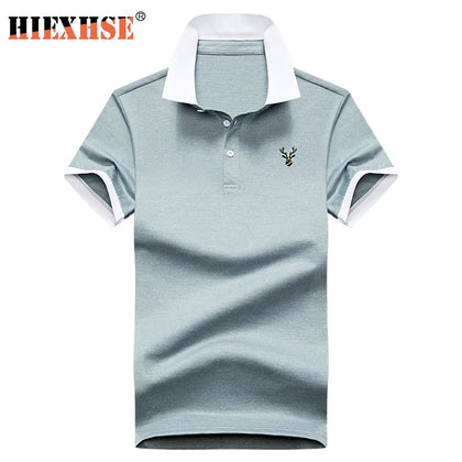 High Quality Solid color 3D Embroidery Polo Shirt Casual Polo Shirts men's Short sleeve polo shirt 2020 New Arrival polosshirt