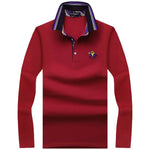 2019 New Classic Mens Polo Shirts Long Sleeve Spring Men's Shirt Brands Camisa Polo Masculina Plus Size 6XL 7XL 8XL 9XL 10XL